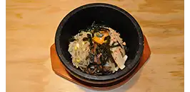 Stone-grilled bibimbap